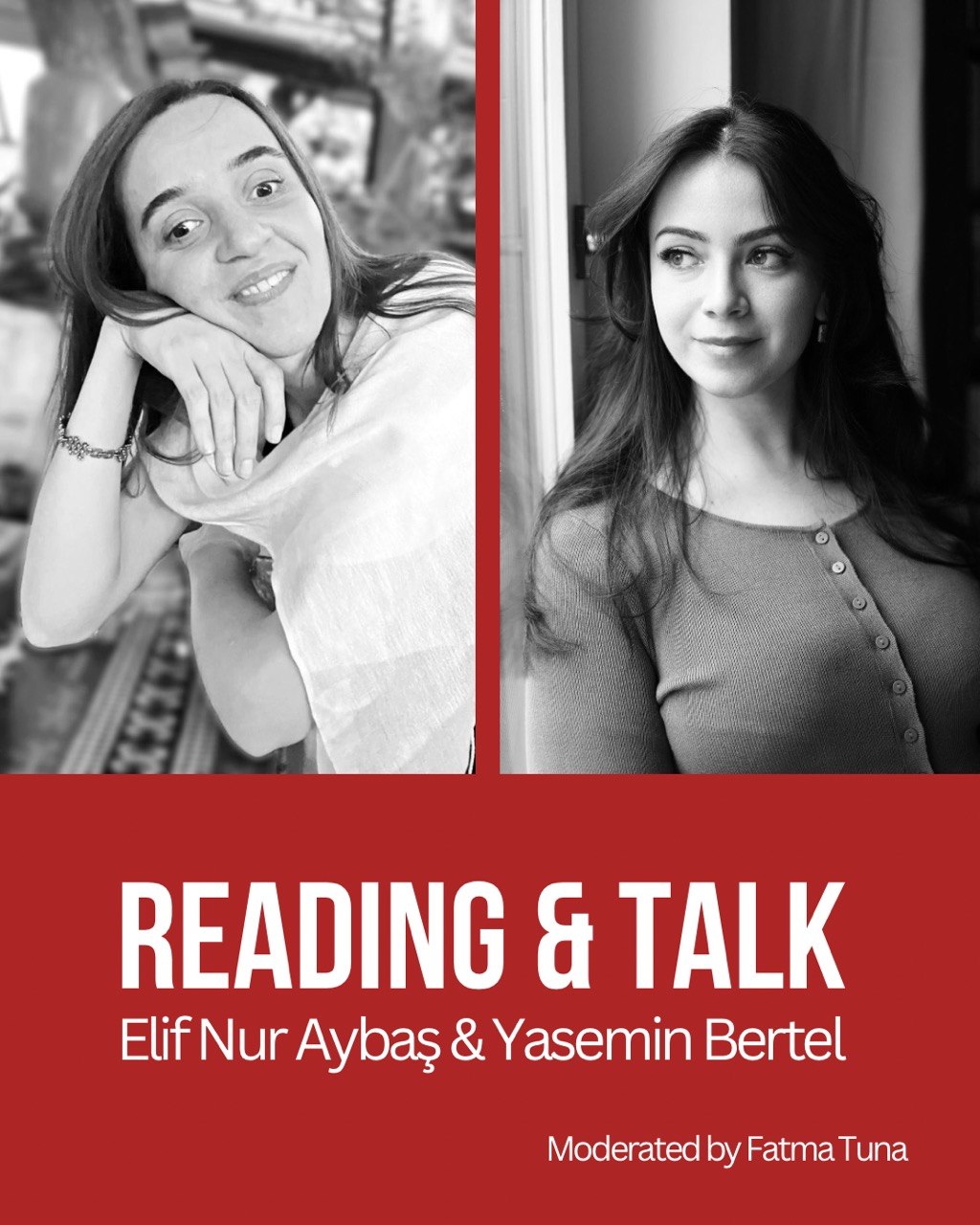 Lesung und Gespräch mit Elif Nur Aybaş und Yasemin Bertel